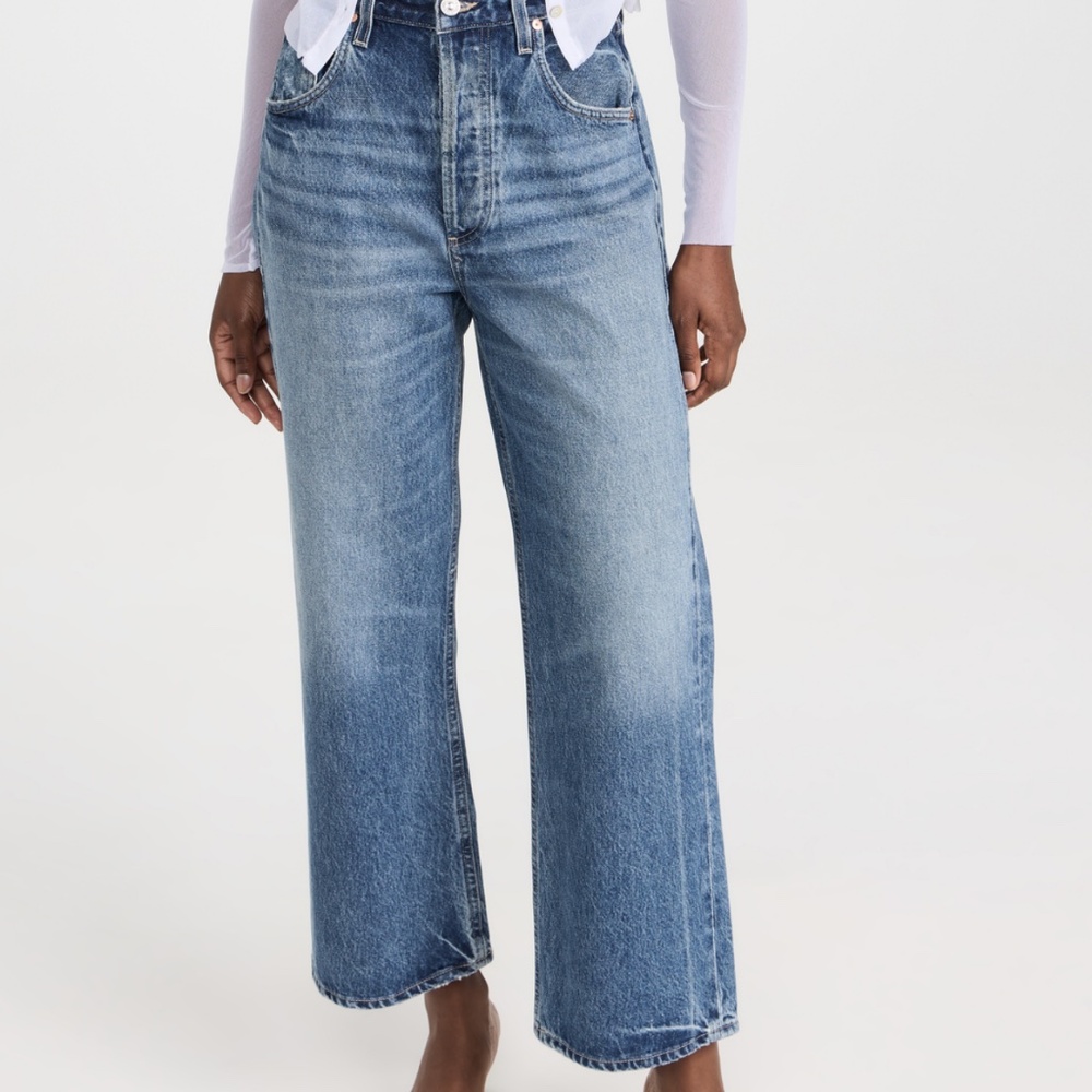 Citizens of Humanity Gaucho Vintage Wide Leg Jeans Size 30 Denim (Oasis Color)